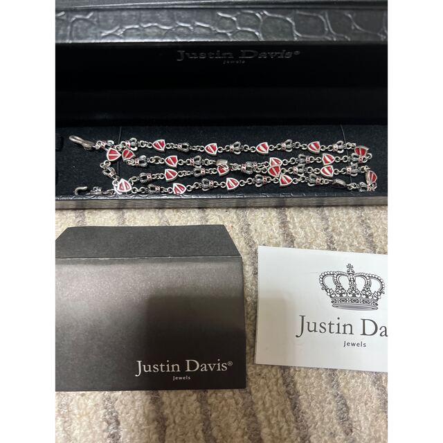 Justin Davis(ジャスティンデイビス)のJUSTIN DAVIS ジャスティンデイビス ネックレス SNJ190 美品 メンズのアクセサリー(ネックレス)の商品写真