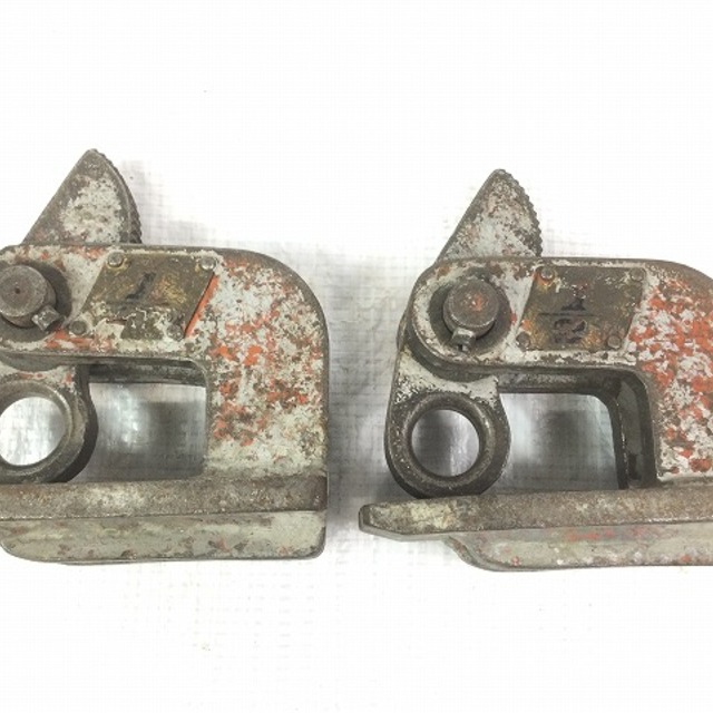 ☆中古品2個☆Eagle Clamp イーグルクランプ 0.5ton/1/2ton/500kg 水平