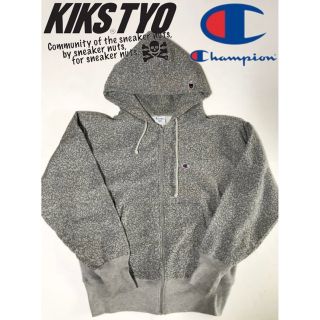 champion チャンピオン KIKS TYO スウェット パーカーセメント