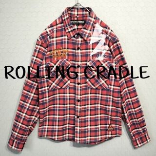 ローリングクレイドル(ROLLING CRADLE)の【稲妻！】ローリング  クレイドルROLLING CRADLE  チェックシャツ(シャツ)