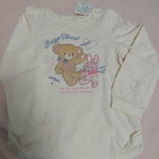 メゾピアノ(mezzo piano)のメゾピアノ 新品 130  長袖Tシャツ(Tシャツ/カットソー)