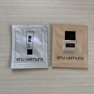 シュウウエムラ(shu uemura)のshu uemura  シュウウエムラ  ファンデーションと下地のサンプルセット(サンプル/トライアルキット)