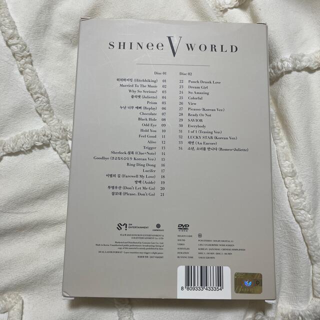 SHINee(シャイニー)のSHINee World Ⅴ in SEOUL DVD エンタメ/ホビーのCD(K-POP/アジア)の商品写真