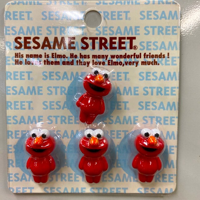 SESAME STREET(セサミストリート)のセサミ マグネット 2種類 エンタメ/ホビーのおもちゃ/ぬいぐるみ(キャラクターグッズ)の商品写真