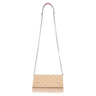 クリスチャンルブタン(Christian Louboutin)のCHRISTIAN LOUBOUTIN クリスチャンルブタン PALOMA CLUTCH CALF パロマクラッチ カーフチェーンショルダーバッグ スタッズ ピンク(ショルダーバッグ)