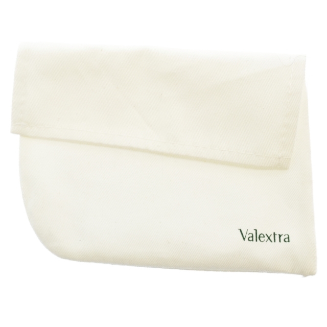 Valextra ヴァレクストラ ラウンドジップ　コンパクトウォレット　レザー　ホワイト　二つ折り 5