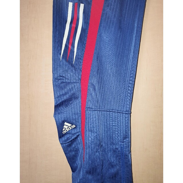 adidas(アディダス)のアディダス ジャージ ロング パンツ Ｍ FC東京モデル ブルー used スポーツ/アウトドアのサッカー/フットサル(ウェア)の商品写真