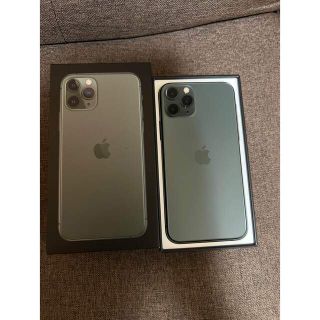 アイフォーン(iPhone)の美品 iPhone11 Pro 64GB ミッドナイトグリーン(スマートフォン本体)