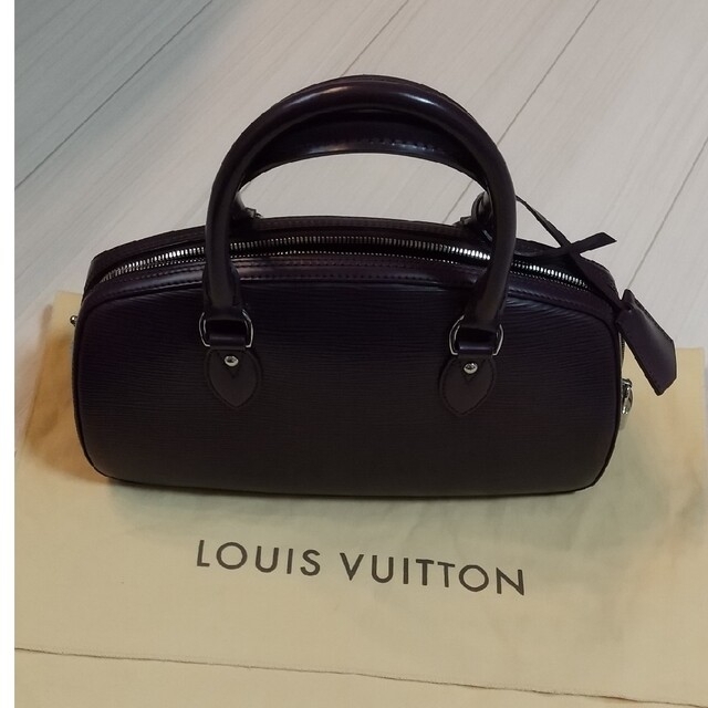 全てのアイテム LOUIS ルイヴィトン エピ カシス ラウンドジップ手提げ