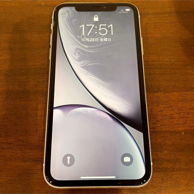 iPhoneXR 128GB ホワイト SIMフリー 1