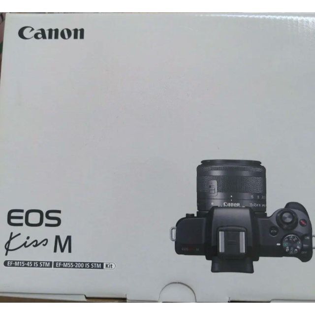 新品未使用！EOS Kiss M・ダブルズームキット