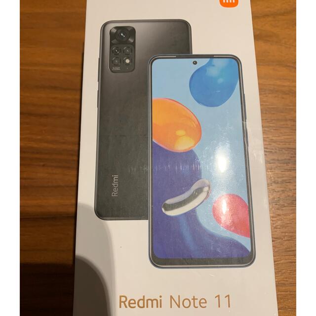 【古明地さん用】Xiaomi Redmi Note 11 SIMフリー グレースマートフォン本体