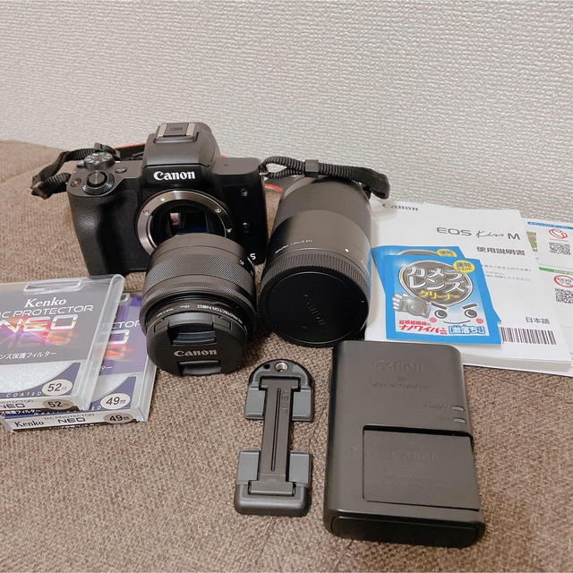 Canon EOS KISS M Wズームキット BKCanon - デジタルカメラ Canon EOS KISS M Wズームキット BKCanon - デジタルカメラ