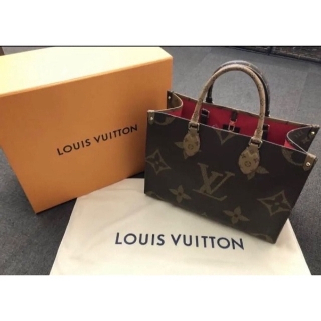 LOUIS VUITTON(ルイヴィトン)のレシート有り■LOUIS VUITTON オンザゴー MM レディースのバッグ(トートバッグ)の商品写真