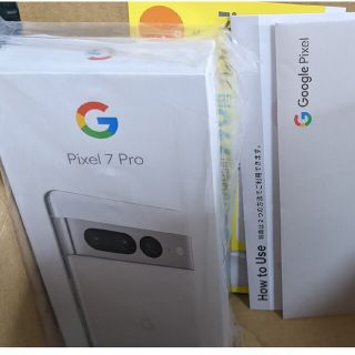 グーグルピクセル(Google Pixel)のGoogle　Pixel　7 pro snow 新品未使用(スマートフォン本体)