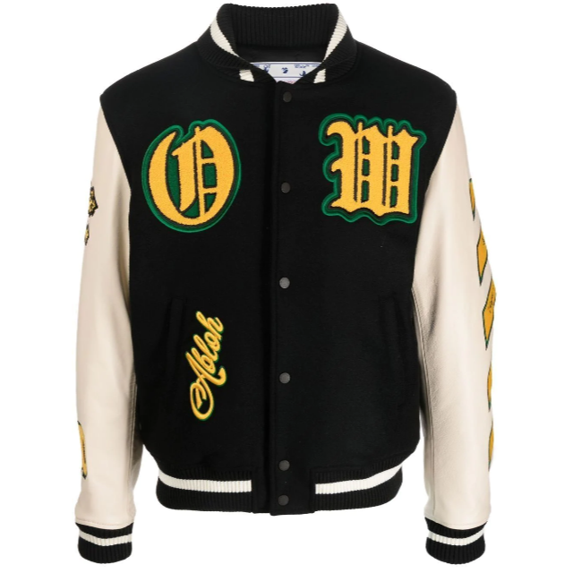 オフホワイト offwhite 超美品 スタジャン vimaseguridad.com