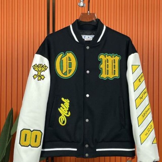 オフホワイト offwhite 超美品 スタジャン | sweatreno.com