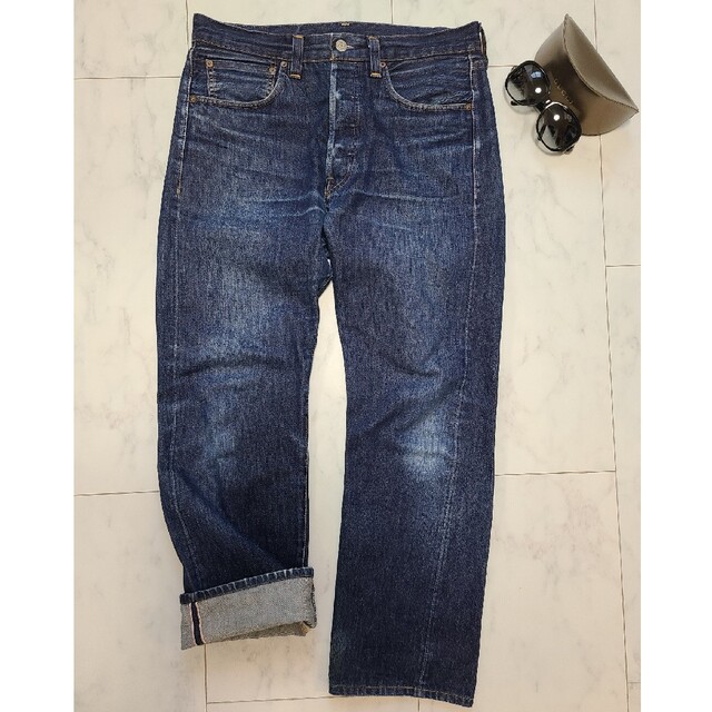 LEVI'S 501XX 47501 バレンシア工場 USA製  W35  ヒゲ