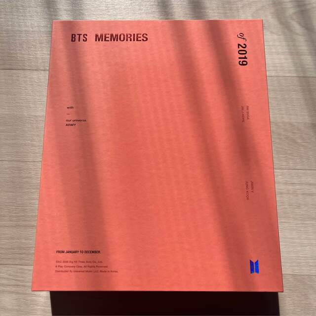 防弾少年団(BTS)(ボウダンショウネンダン)のbts メモリーズ 2019 dvd エンタメ/ホビーのCD(K-POP/アジア)の商品写真