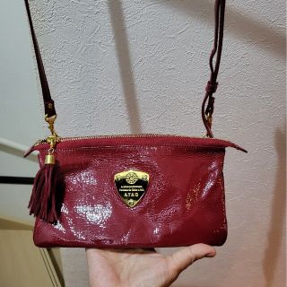 ATAO - 【美品】アタオ エルヴィ 2way ショルダーバッグ 革 モカ 買いネット ATAOアタオ/エルヴィ/2WAYショルダーカバン/ブラウン茶色/通勤通学 ショルダーバッグ