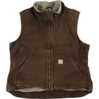 カーハート(carhartt)の古着 カーハート Carhartt FOR WOMEN ダック地ベスト レディースXL /eaa288062(ベスト/ジレ)