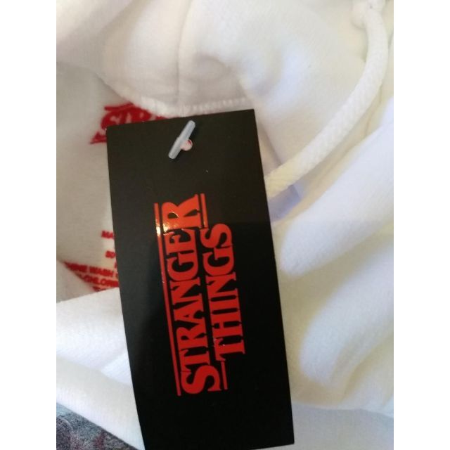 ストレンジャー・シングス パーカー XL 白 stranger things ストレンジャー・シングス パーカー XL 白 stranger things