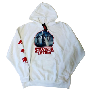 ストレンジャー・シングス パーカー ＸＬ 白 stranger things *の通販 ...