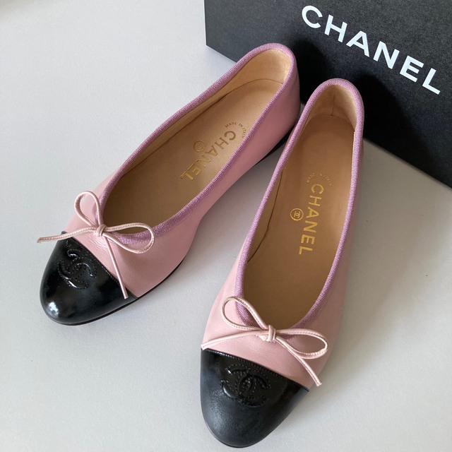 CHANEL - 新品 CHANEL バレリーナ シューズ 靴 37.5 M'S GRACYの通販