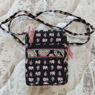 ヴェラブラッドリー(Vera Bradley)のヴェラブラッドリー 桃象　小さいショルダーバック(ショルダーバッグ)