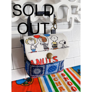 SOLD OUT！　ミニポーチ　ハンドメイド(ポーチ)