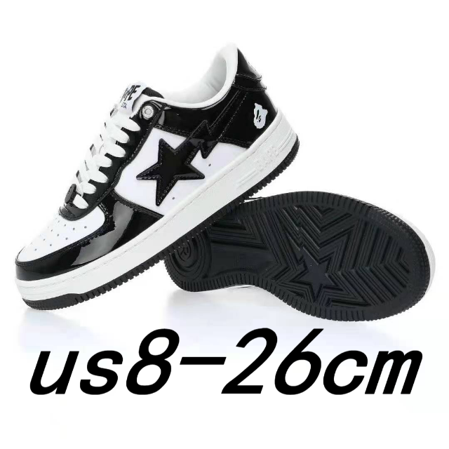 値下げ レア デッドストック BAPE STA ベイプスタ US8 26cm-