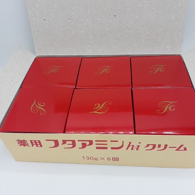 ムサシノ製薬 無香料　薬用　フタアミンhiクリーム　130g×6個コスメ/美容