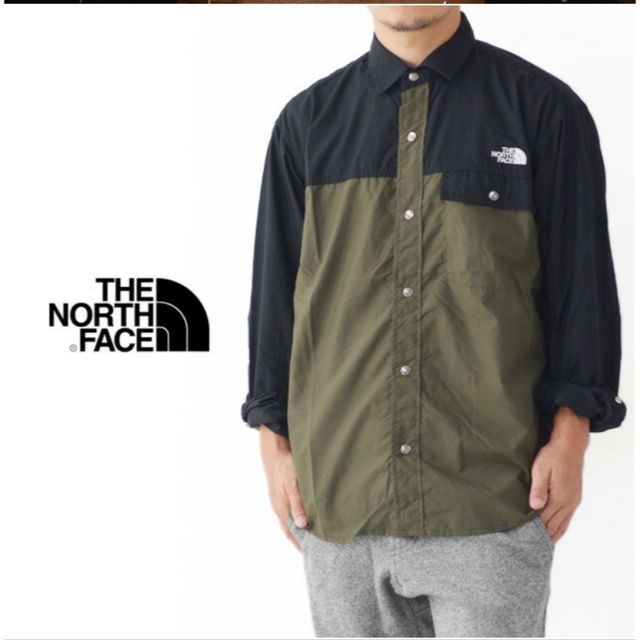 THE NORTH FACE ロングスリーブヌプシシャツ　新品