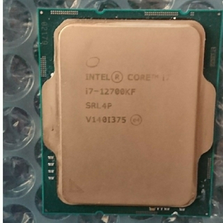 intel core i7 12700KF 箱無しバルク中古(PCパーツ)