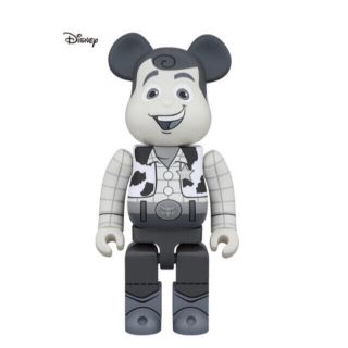 ベアブリック(BE@RBRICK)のBE@RBRICK WOODY B&W Ver. 1000％(その他)