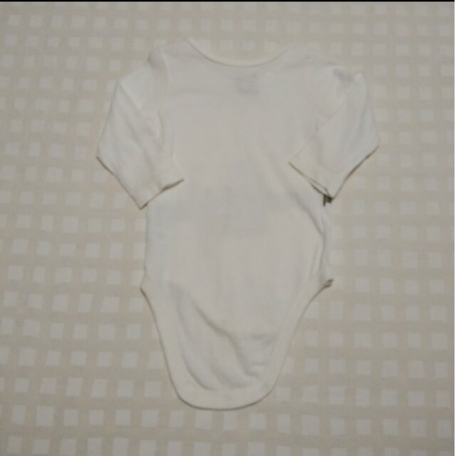 babyGAP(ベビーギャップ)の80☆美品☆babyGAP☆長袖ロンパス☆大工さんver.☆白☆兄弟コーデ70 キッズ/ベビー/マタニティのベビー服(~85cm)(ロンパース)の商品写真