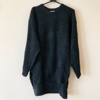 エイチアンドエム(H&M)のH&M オーバーサイズ　アシメニット　S(ニット/セーター)