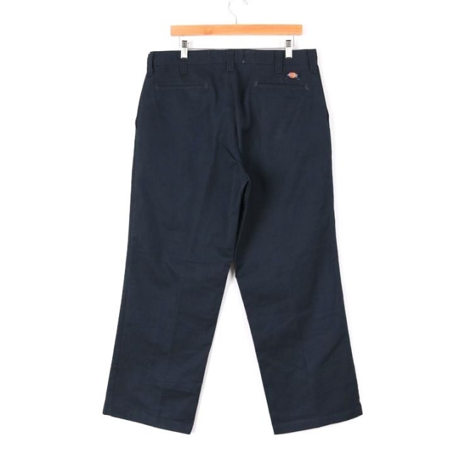 ディッキーズ ワークパンツ ペインターパンツ ワンポイントロゴ アメリカ メンズ 36ULサイズ ネイビー Dickies 7