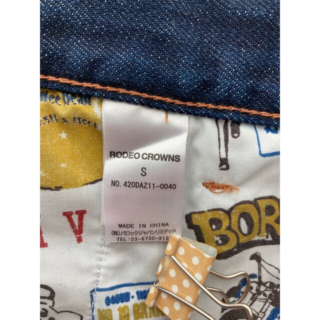 RODEO CROWNS(ロデオクラウンズ)の新品未使用 ロデオクラウンズ デニム ミニスカート RODEO CROWNS レディースのスカート(ミニスカート)の商品写真