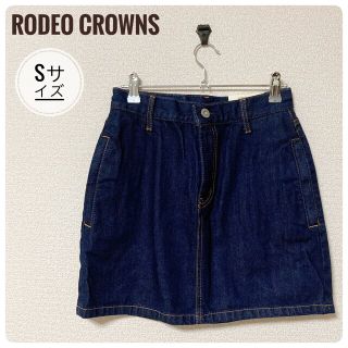 ロデオクラウンズ(RODEO CROWNS)の新品未使用 ロデオクラウンズ デニム ミニスカート RODEO CROWNS(ミニスカート)