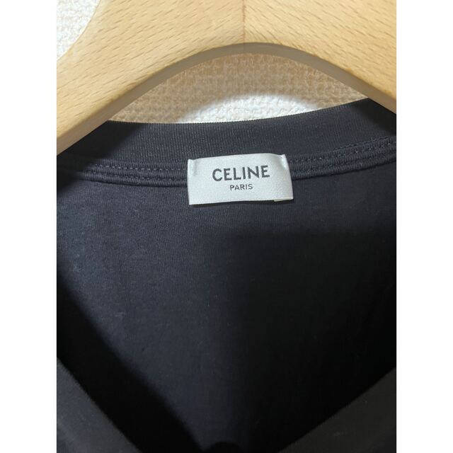 celine(セリーヌ)のCELINE Tシャツ L ブラック メンズのトップス(Tシャツ/カットソー(半袖/袖なし))の商品写真