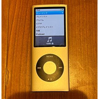 アイポッド(iPod)のAPPLE iPod nano 8GB シルバー 第4世代 A1285(ポータブルプレーヤー)