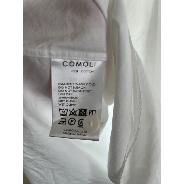 COMOLI 【新品】22ss COMOLI コモリシャツ サイズ2
