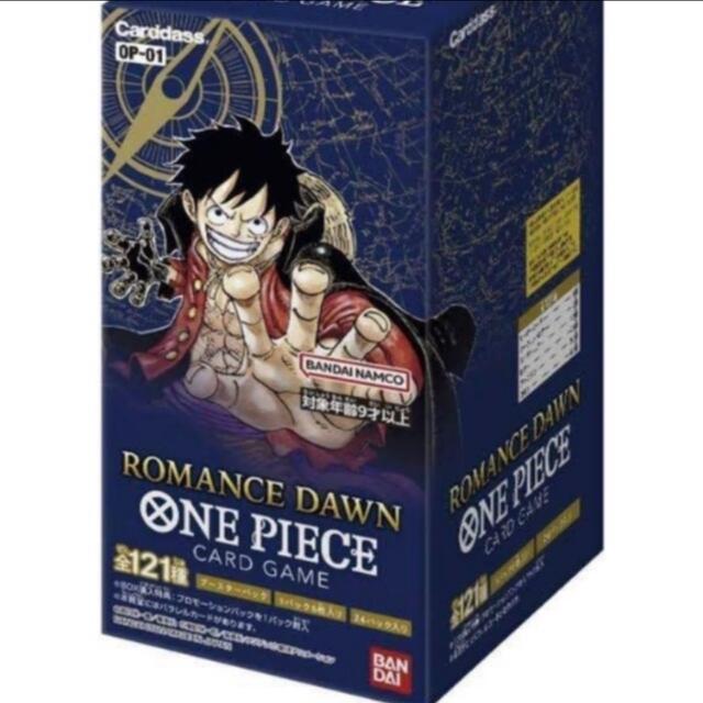 ONE PIECE(ワンピース)のONE PIECEカードゲーム ROMANCE DAWN【OP-01】１BOX エンタメ/ホビーのトレーディングカード(Box/デッキ/パック)の商品写真