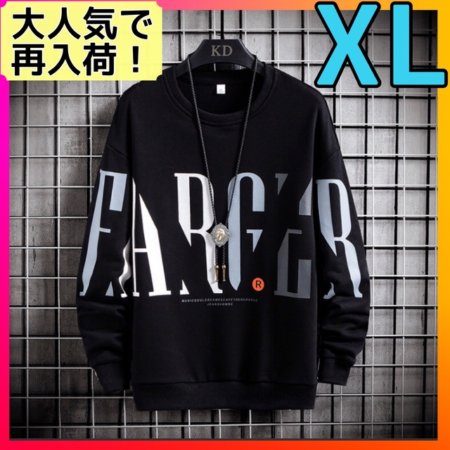 メンズ トレーナー 韓国 ロゴ XL おしゃれ 秋 冬 カジュアル ユニセックス トレーナー ハーフジップ レディース ホワイト 韓国 XL