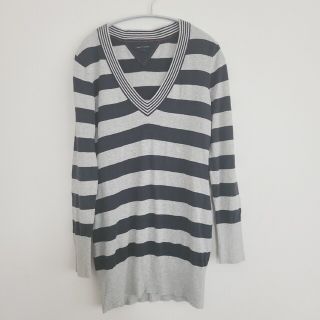 トミーヒルフィガー(TOMMY HILFIGER)の【匿名配送、美品】  トミーヒルフィガー ボーダーニット TOMMY(ニット/セーター)