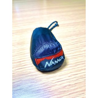 イワタニ(Iwatani)の【新品】NANGA ナンガ　ポケッタブルエコバッグ　ブラック(エコバッグ)