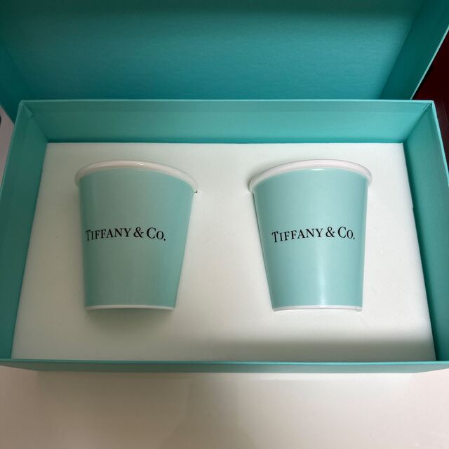 最新グッズがいっぱい 新品未使用 Tiffany &Co. ボーンチャイナ ペーパー カップ - www.gorgas.gob.pa