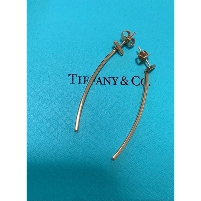 40%OFFの激安セール ティファニー T バーピアス 18Kローズゴールド ...