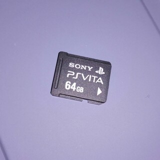 プレイステーションヴィータ(PlayStation Vita)の【SONY】PlayStation Vita メモリーカード64GB used品(その他)